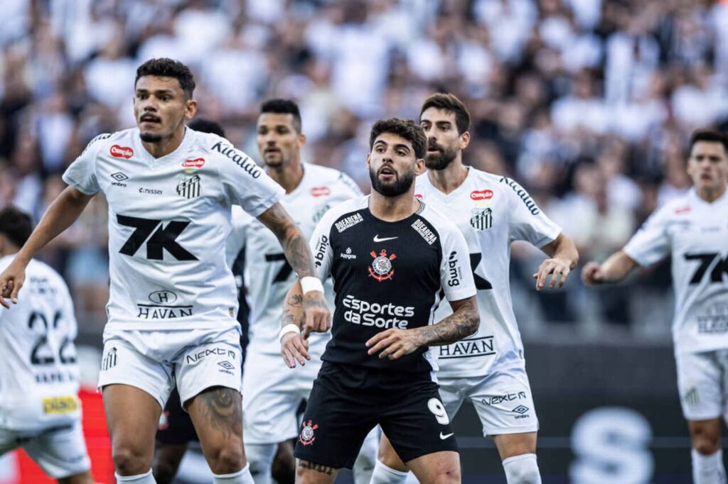 Onde assistir Santos x Corinthians pelo Campeonato Paulista